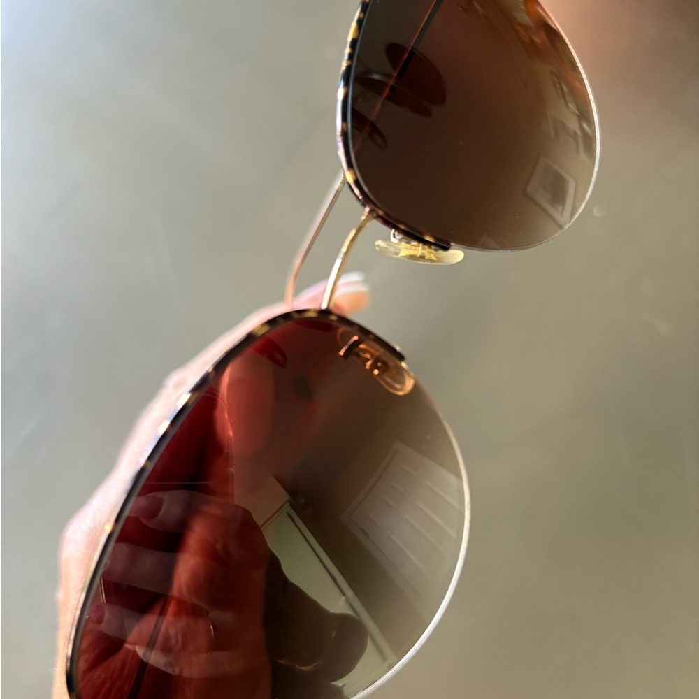 Oliver Peoples Tortoise Cat Eye Sunglasses - Picture 8 of 8
